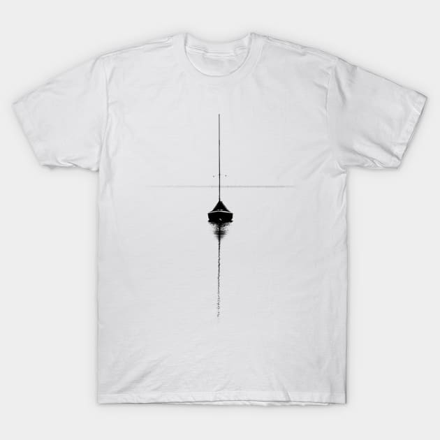 Boat alone T-Shirt by hitext